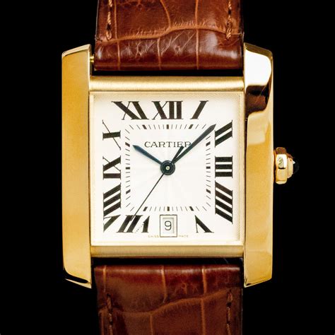 vintage cartier tank francaise watch